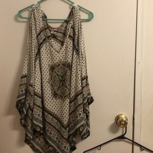 Green/brown formal shirt